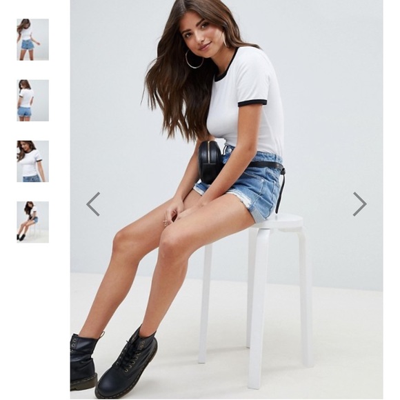 ASOS Ringer tshirt sz2 - Picture 7 of 7